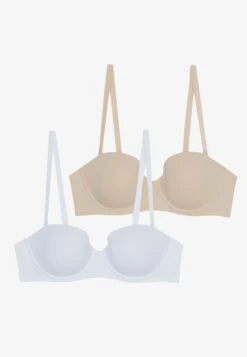 Anna Field 2 Pack - Strapless Bh - White/Nude -Mode Lingerie Winkel eb4e19987e224b63b692bf434e0c402f