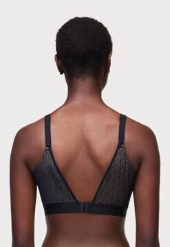 Chantelle Smooth Lines Corsetry Bra Wirefree Support - T-Shirt Bh - Black -Mode Lingerie Winkel eceb8685bc0946ffbff3a49d515db471