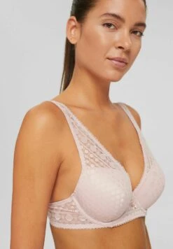 ESPRIT Modern Classic Padded High Apex - Beugel Bh - Old Pink -Mode Lingerie Winkel f56ecd17e7ba4c41aecc6c0a70185170