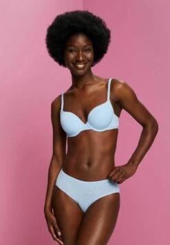 ESPRIT Wattierter BügelRecycelter- Triangel Bh - Pastel Blue -Mode Lingerie Winkel f7f65c006430487cbaf1700b20abce97