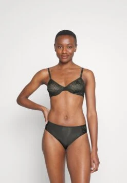 ESPRIT Seasonal Mid Waist Brief 2 Pack - Slip - Black