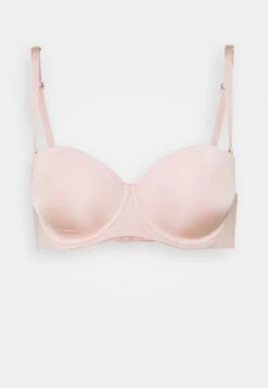 ESPRIT Shiny Strapless Padded Bra - Strapless Bh - Old Pink